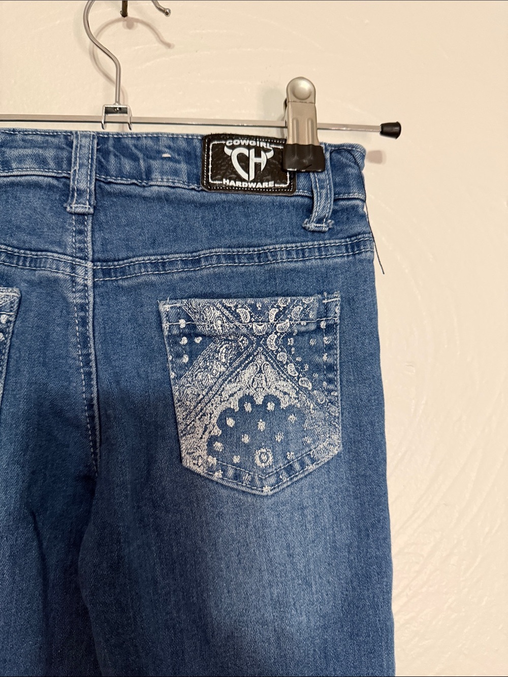 Cowgirl Hardware bell bottoms